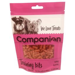 Companion Training Bits KYLLING 100% Natural Hunde Snack 80g